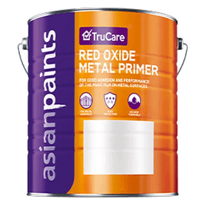 Asian Paints TruCare Red Oxide Metal Anti-Rust Primer